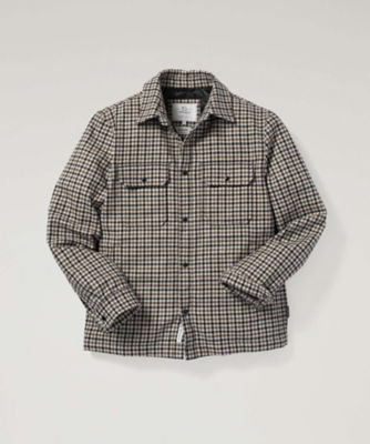 オーバーシャツ ＡＬＡＳＫＡＮ ＷＯＯＬ ＣＨＥＣＫ